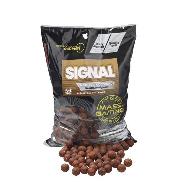 Boilies Starbaits Hromadné vábení Signal 20 mm 3 kg