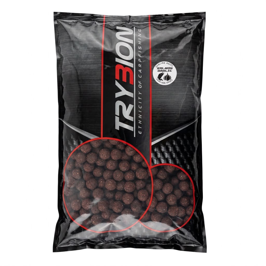 Taška Trybion Boilies Losos Garlic 4 Kg - 18 mm