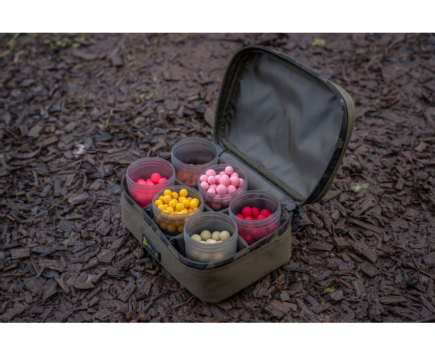 Bolso Avid Carp RVS 8-POT Hookbait