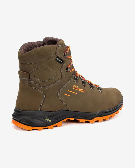 Botas Chiruca Game Hi Vis 08 Gore-Tex Verde y Naranja - Tienda Carpfishing