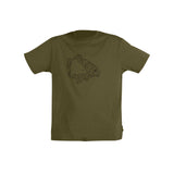 Tričko Avid Carp Icon Khaki