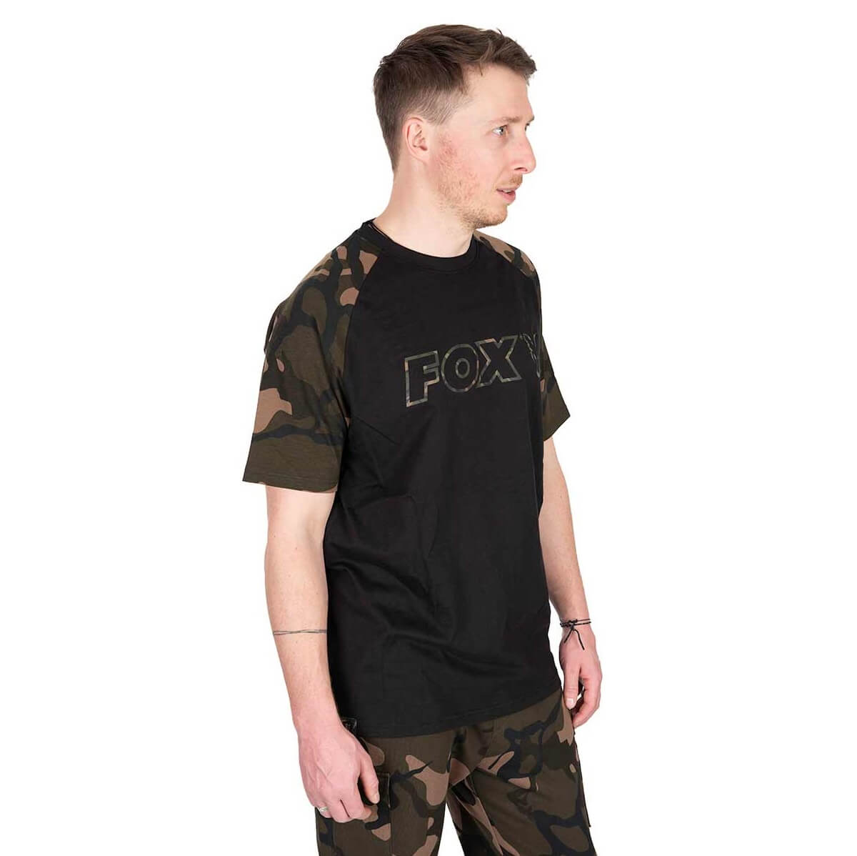 Tričko Fox Outline T Black/Camo