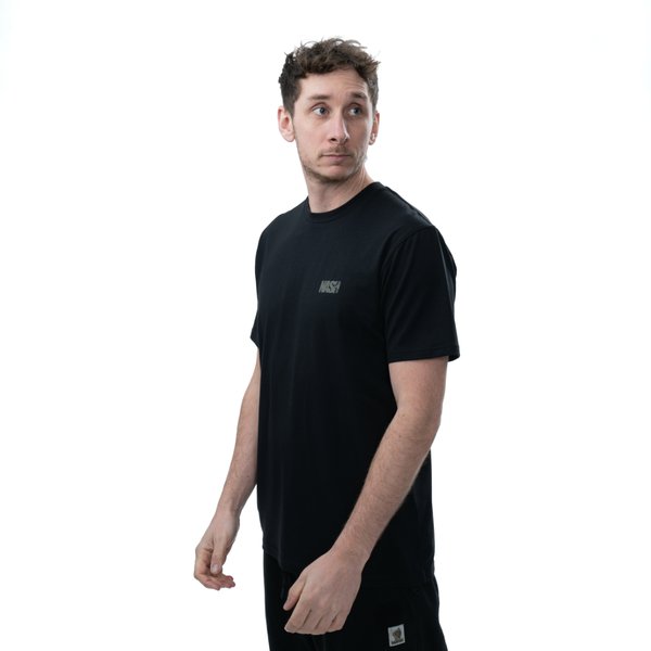 Tričko Nash Make It Happen Carp Logo Černá