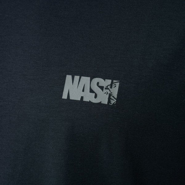 Tričko Nash Make It Happen Carp Logo Černá