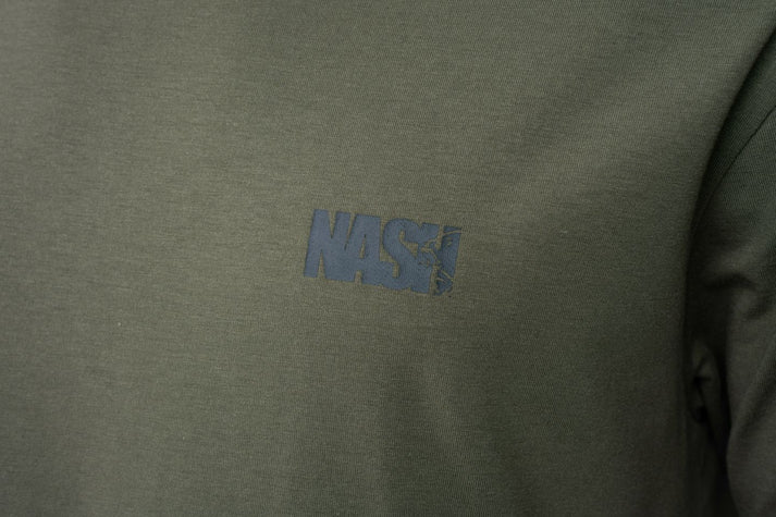 Tričko Nash Make It Happen Carp Logo T Green