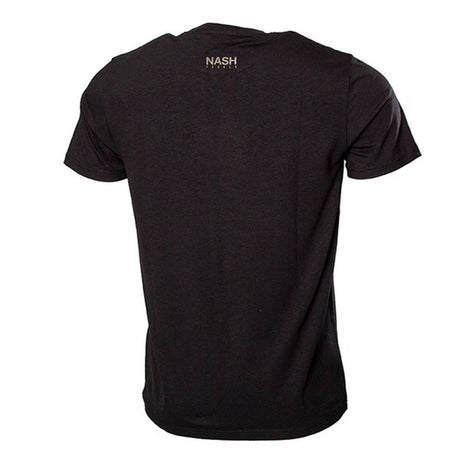 Tričko Nash Make It Happen Fish Logo Black S