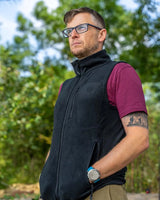 Chaleco sin mangas Korda Kore Negro - Tienda Carpfishing
