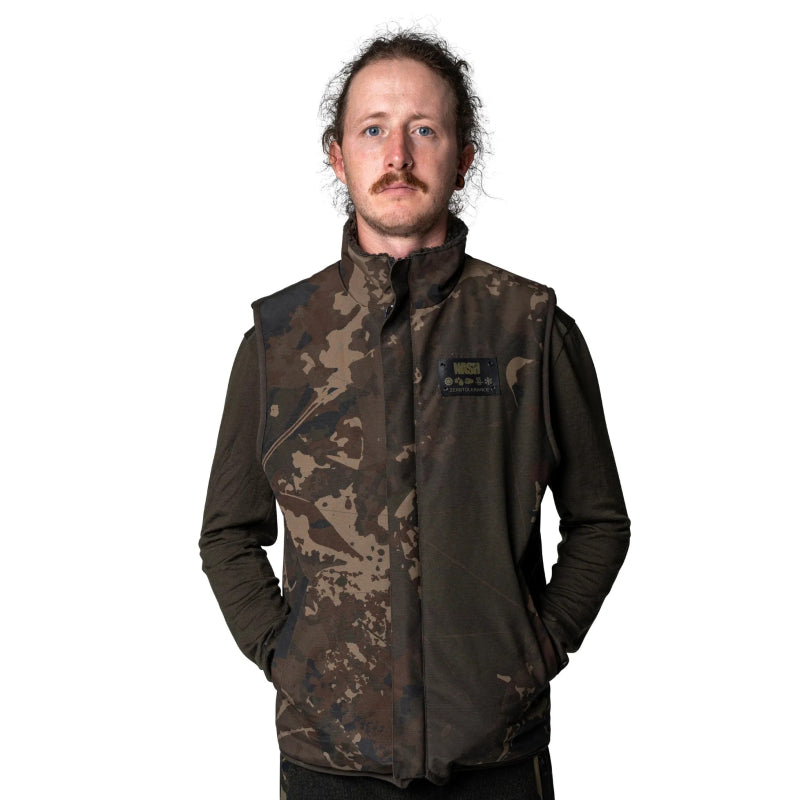 Chaleco sin mangas Nash ZT Sherpa Reversible - Tienda Carpfishing