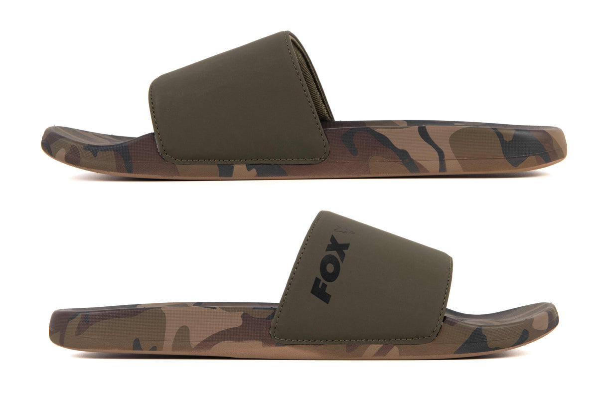 Žabky Fox Sliders Khaki/Camo