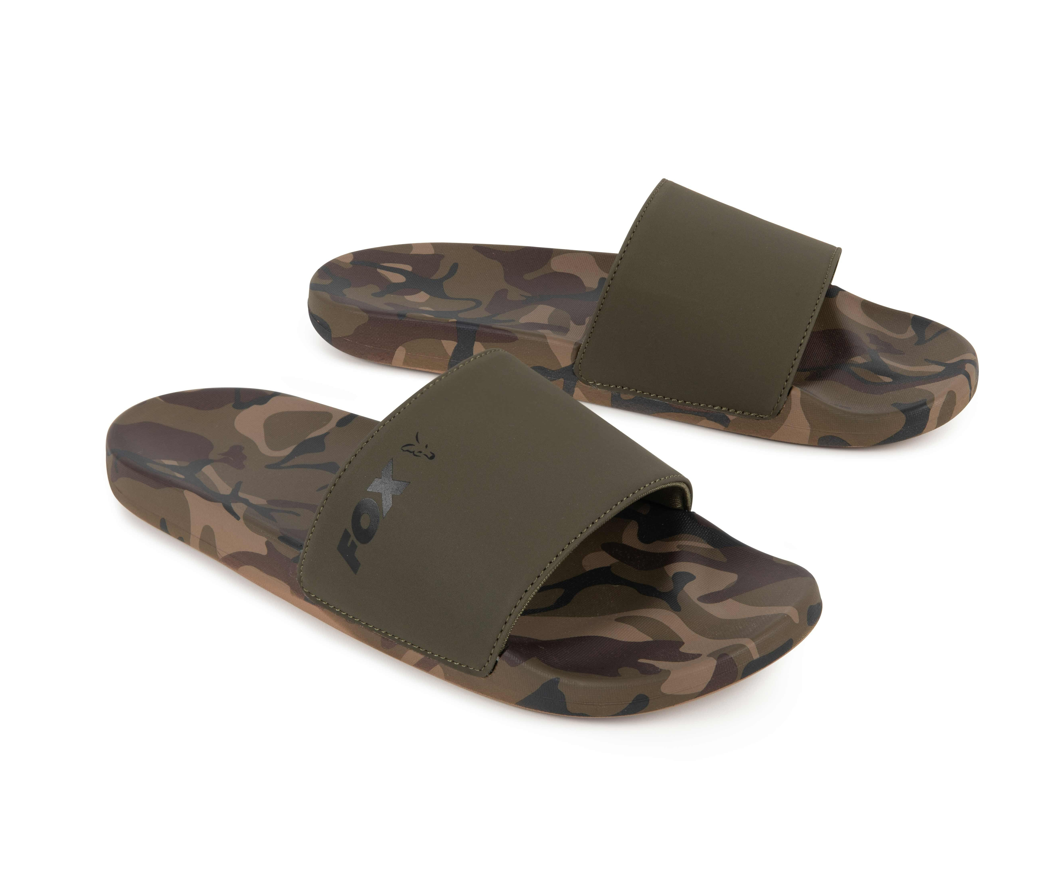 Žabky Fox Sliders Khaki/Camo