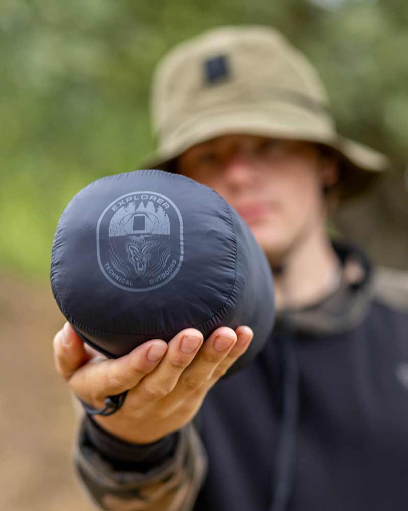 Skládací bunda Fox} Explorer s péřovou výplní