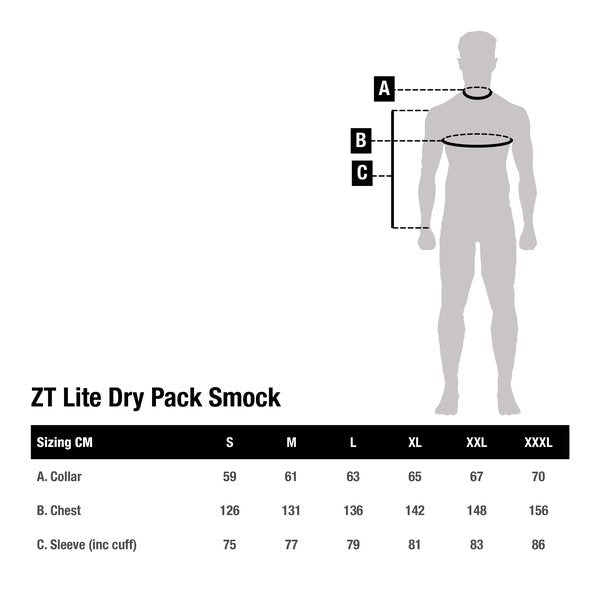 Nepromokavá větrovka Nash ZT Balení Lite Dry Pack