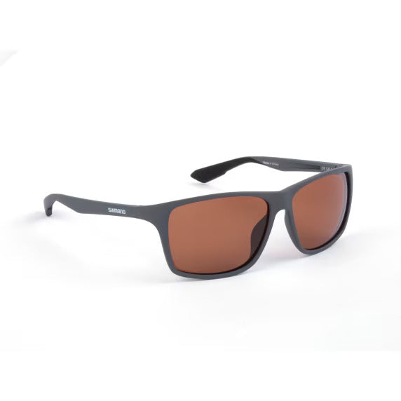 Polarizované sluneční brýle Shimano Technium Dark Grey and Copper