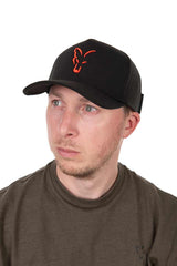Gorra Fox Baseball Černo-oranžový