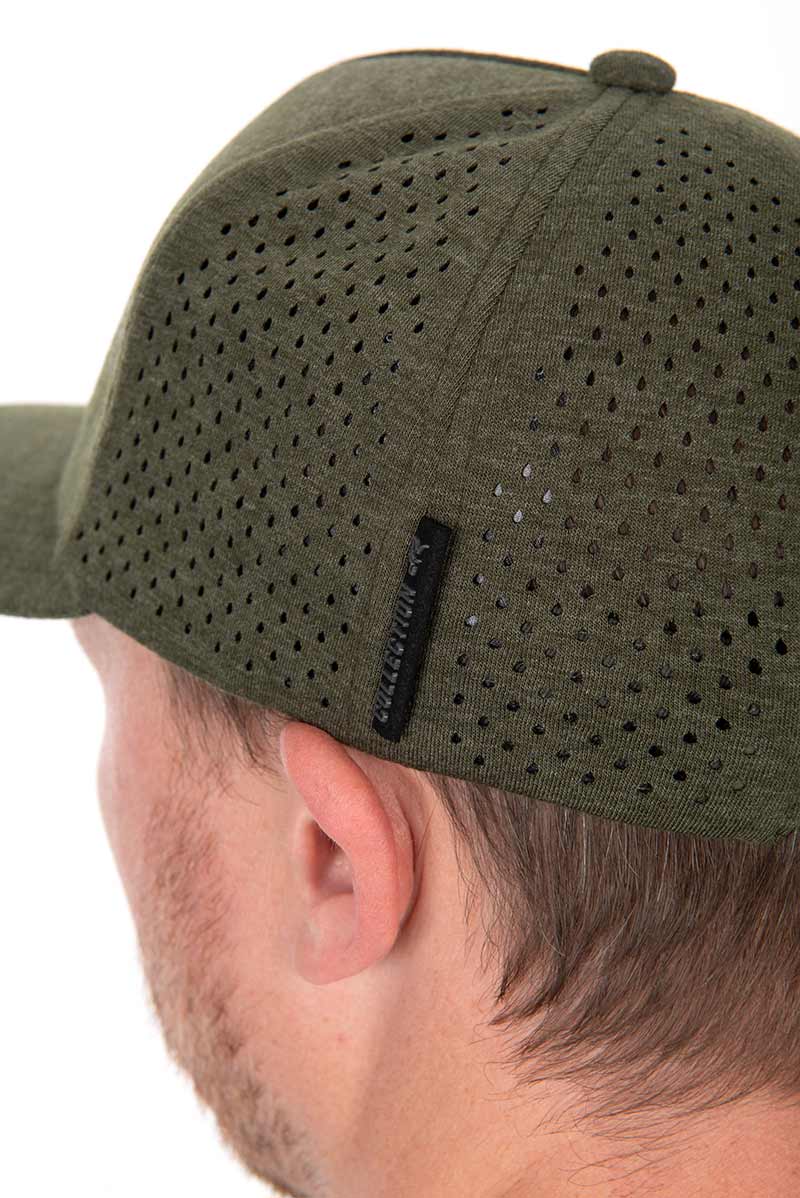 Gorra Fox Baseball Zeleno-černá