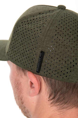 Gorra Fox Baseball Zeleno-černá