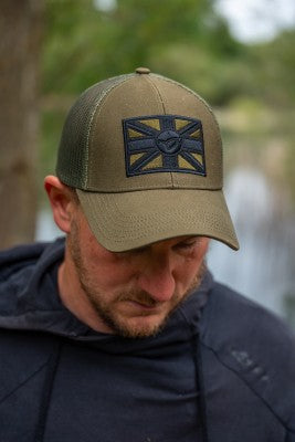 Čepice Korda Union Jack Trucker