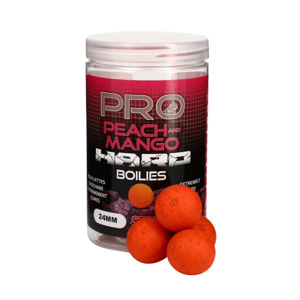 Hard Boilies Starbaits Probiotic Peach Rukojeť 24 mm