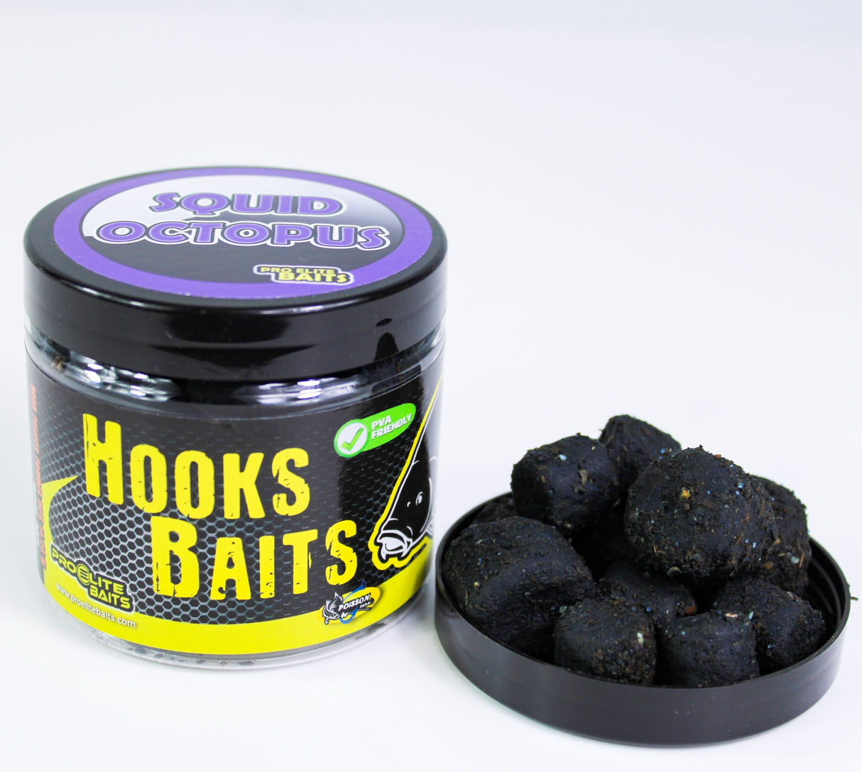 Háček Pellets práškové Pro Elite Baits Squid Chobotnice 14-20 mm