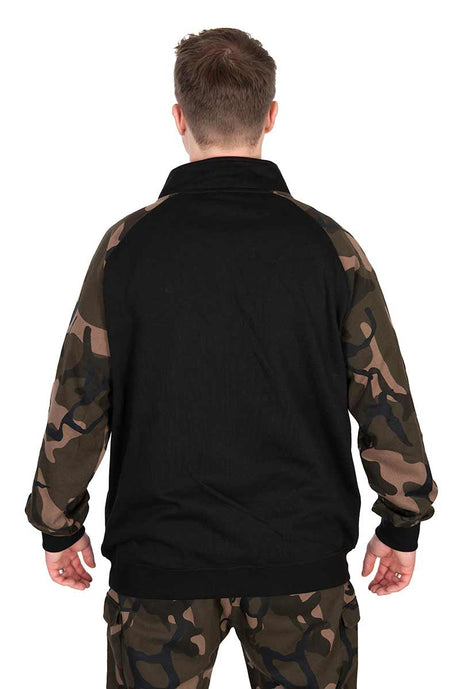 Jersey Fox LW Black and Camo se zipem