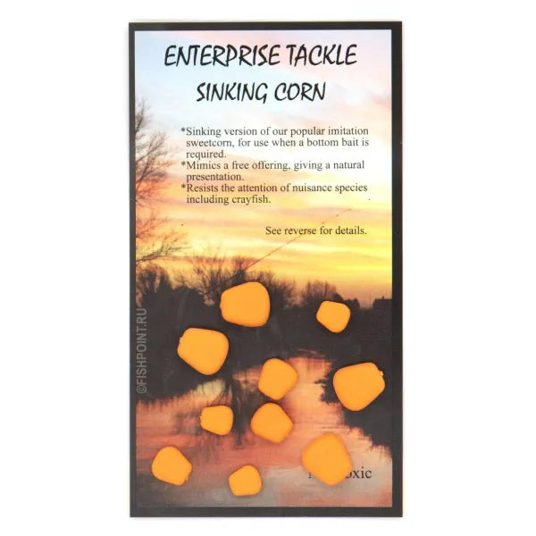 Kukuřičný fondán Enterprise Sinking Sweetcorn Oranžový