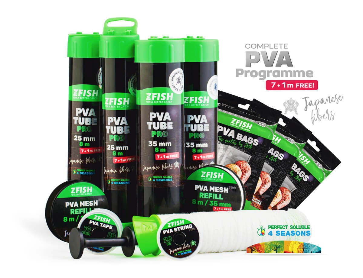 Síťovina PVA Zfish v trubce o průměru 35 mm