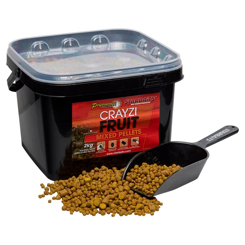 Směs pelet Starbaits Crayzi Fruit 2 kg