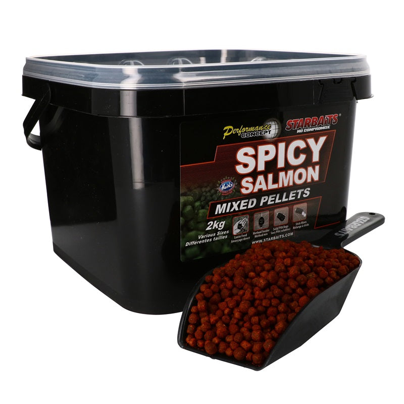 Směs pelet Starbaits Spicy Salmon 2 kg