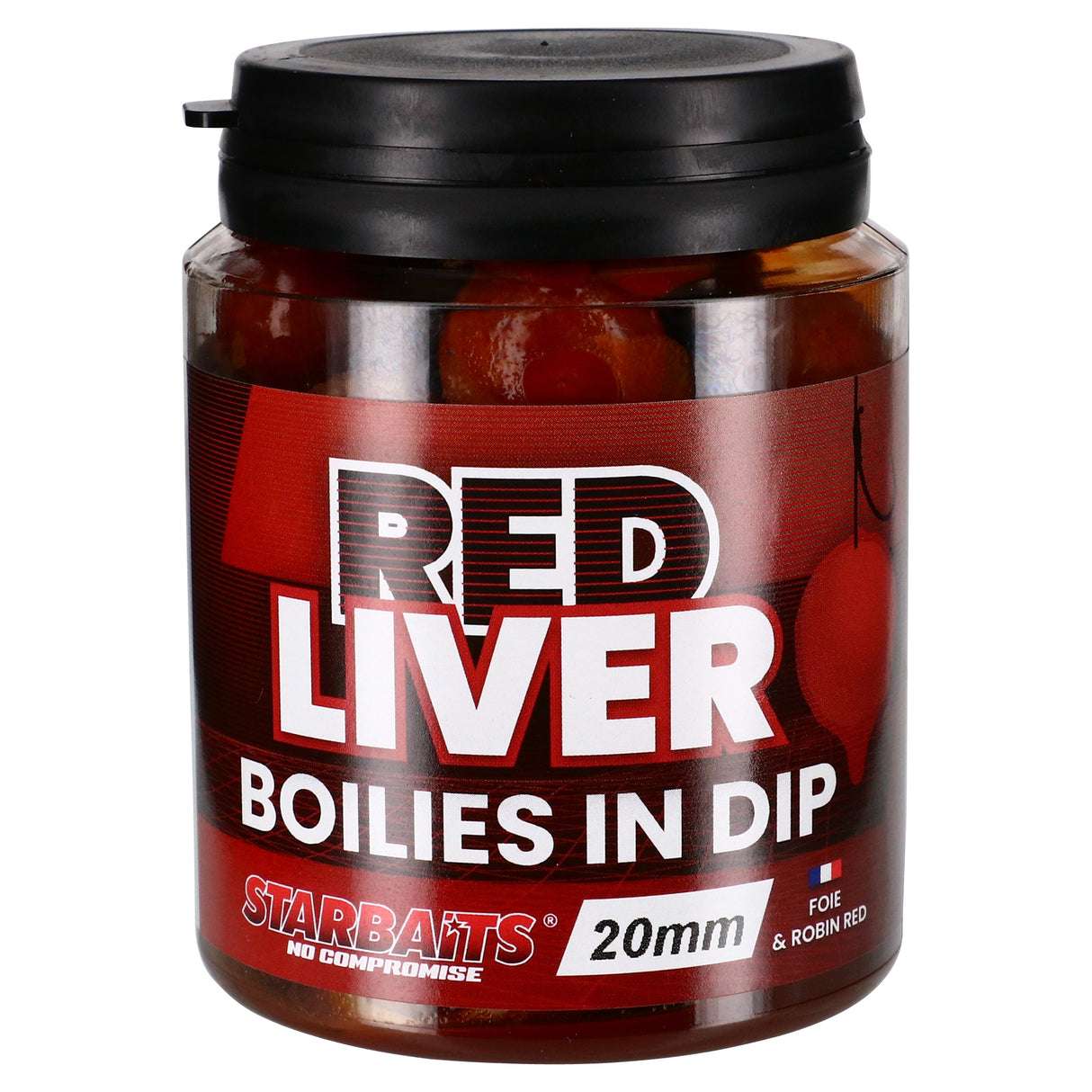 Boilies in Dip Starbaits Red Liver 20 mm