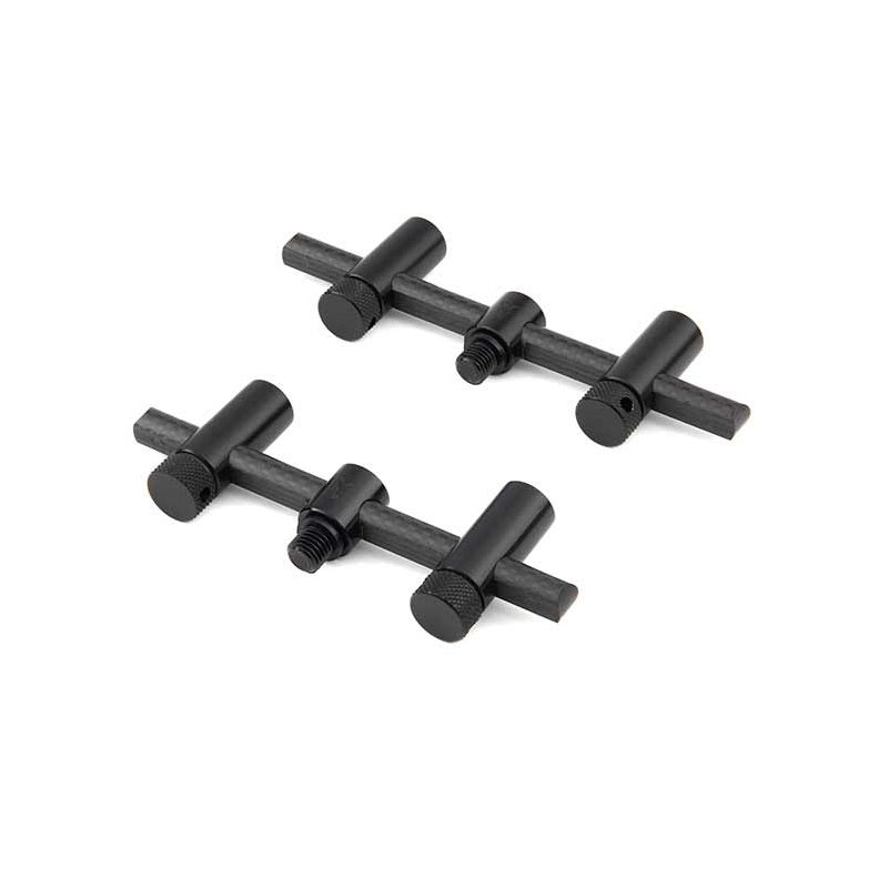 Balení 2 Buzz bars nastavitelný Fox Black Label Carbon 2 Kaprové 11 - 12,5 cm