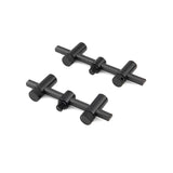 Balení 2 Buzz bars nastavitelný Fox Black Label Carbon 2 Kaprové 11 - 12,5 cm
