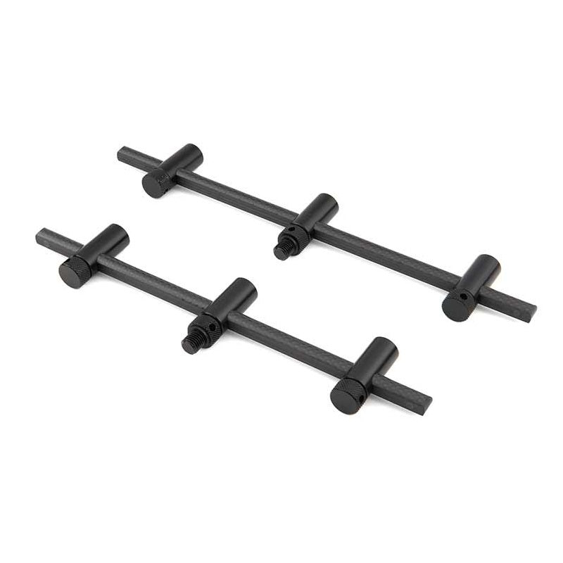 Balení 2 Buzz bars nastavitelný Fox Black Label Uhlík 3 Kaprové 22 - 25 cm