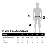 Kalhoty Nash Jogger ZT Wind Chill Kamufláž