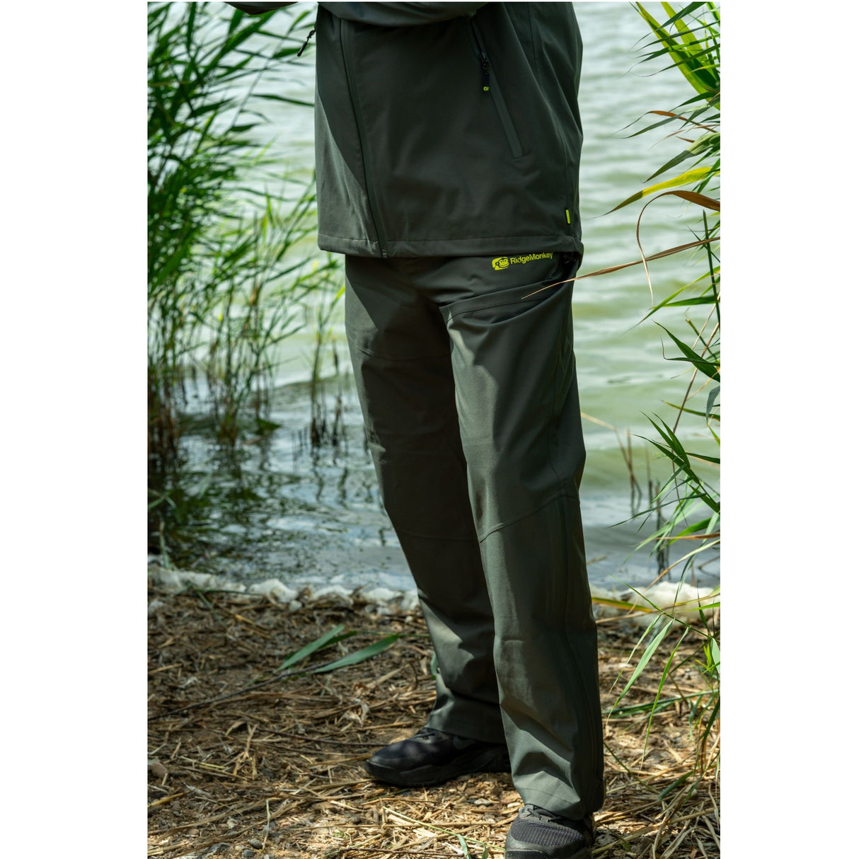 Pantalón Ridge Monkey Impermeable APEarel ThermaPro Zelená