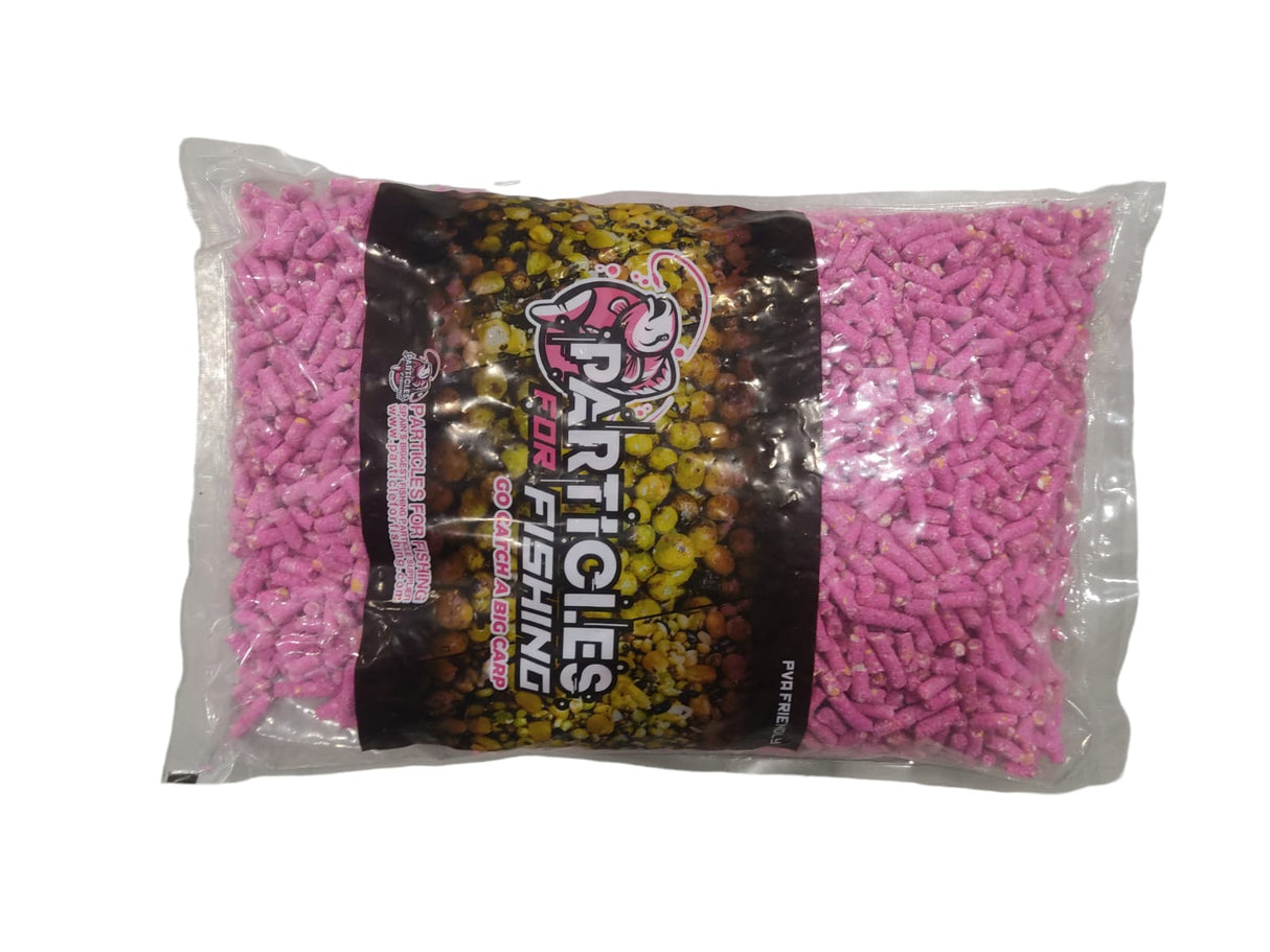 Pellets Fluminow Particles for Fishing Růžová 8 mm 5 kg