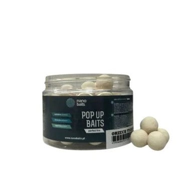 Pop Ups Nano Baits Squid Bílá 15 mm