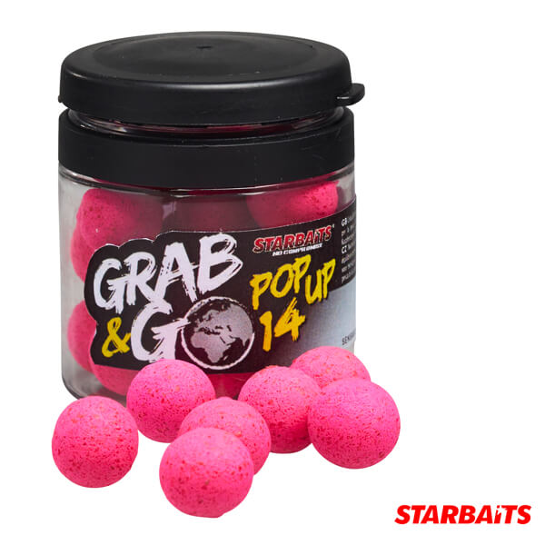 Pop Ups Starbaits Grab Přejít na Strawberry Jam 14 mm
