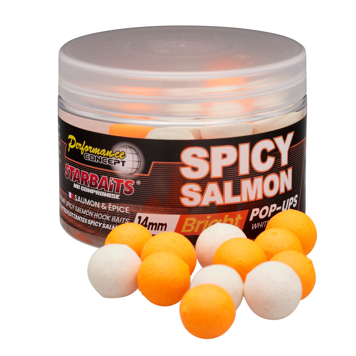 Pop ups Starbaits PC Spicy Salmon Světlý 14 mm