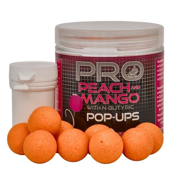 Pop ups Starbaits Probiotic Peach Rukojeť 16 mm