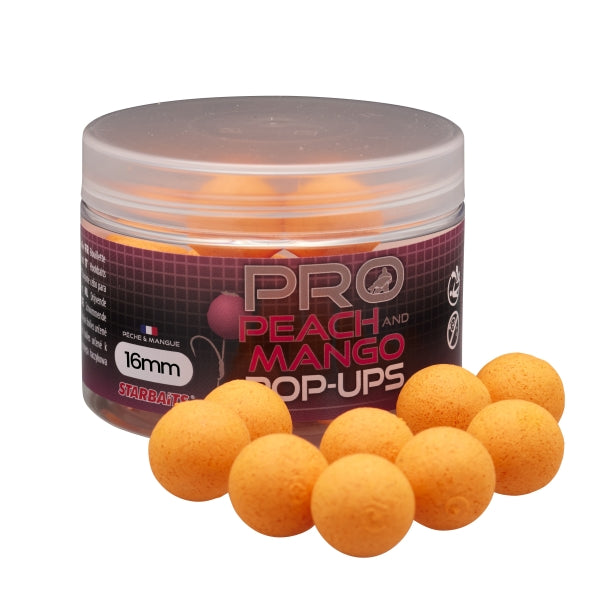 Pop ups Starbaits Probiotic Peach Rukojeť 16 mm