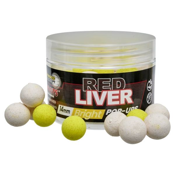 Pop ups Starbaits Red Liver Světlý 14 mm