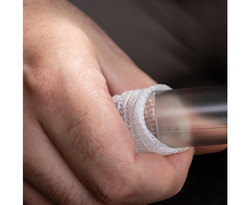 Výměna síťky Pva Avid Carp 25 mm