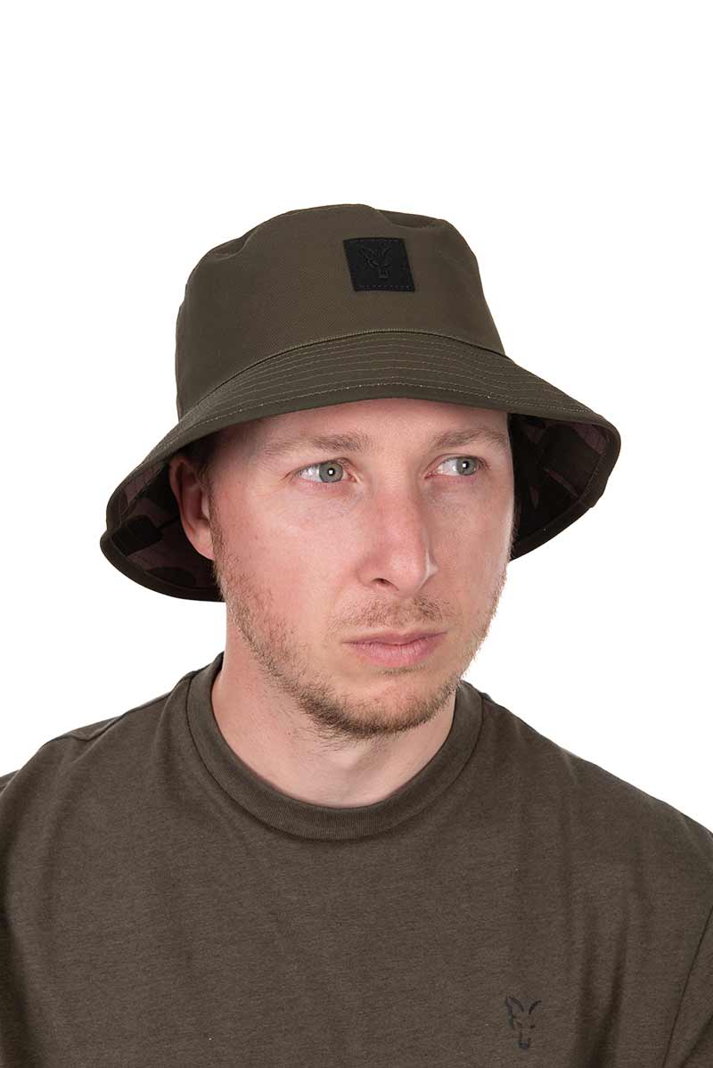 Oboustranný klobouk Fox Khaki Camo