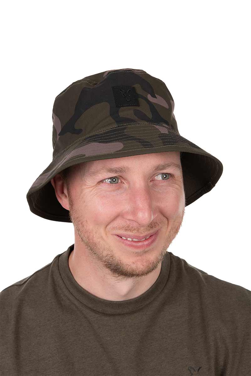 Oboustranný klobouk Fox Khaki Camo