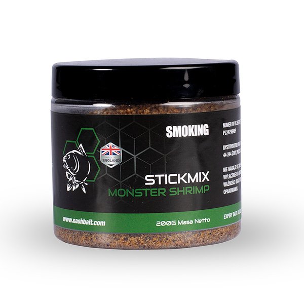 Stick Mix Nash Monster Shrimp Kouření 200 gramů