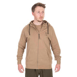 Mikina Fox LW Tan Ltd Edition mikina na zip s kapucí