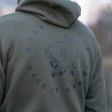 Mikina Nash Make It Happen Carp Logo Zelená