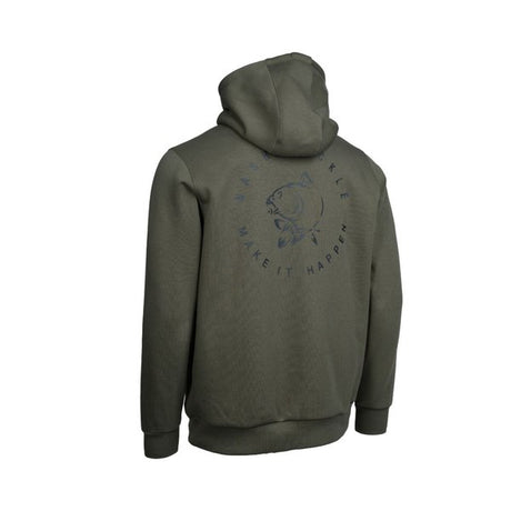 Mikina Nash Make It Happen Carp Logo Zelená