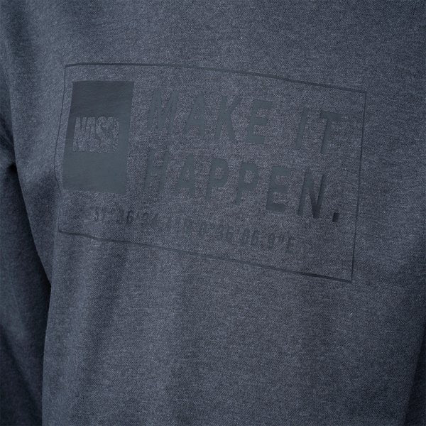 Mikina Nash Make It Happen Coordinates Blue Grey