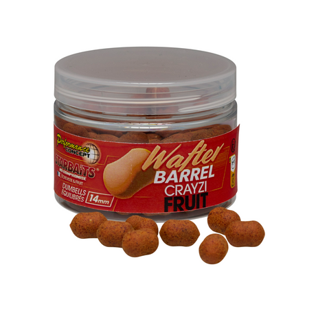 Wafters Dumbells Starbaits Barrel Crayzi Fruit 14 mm - Tienda Carpfishing